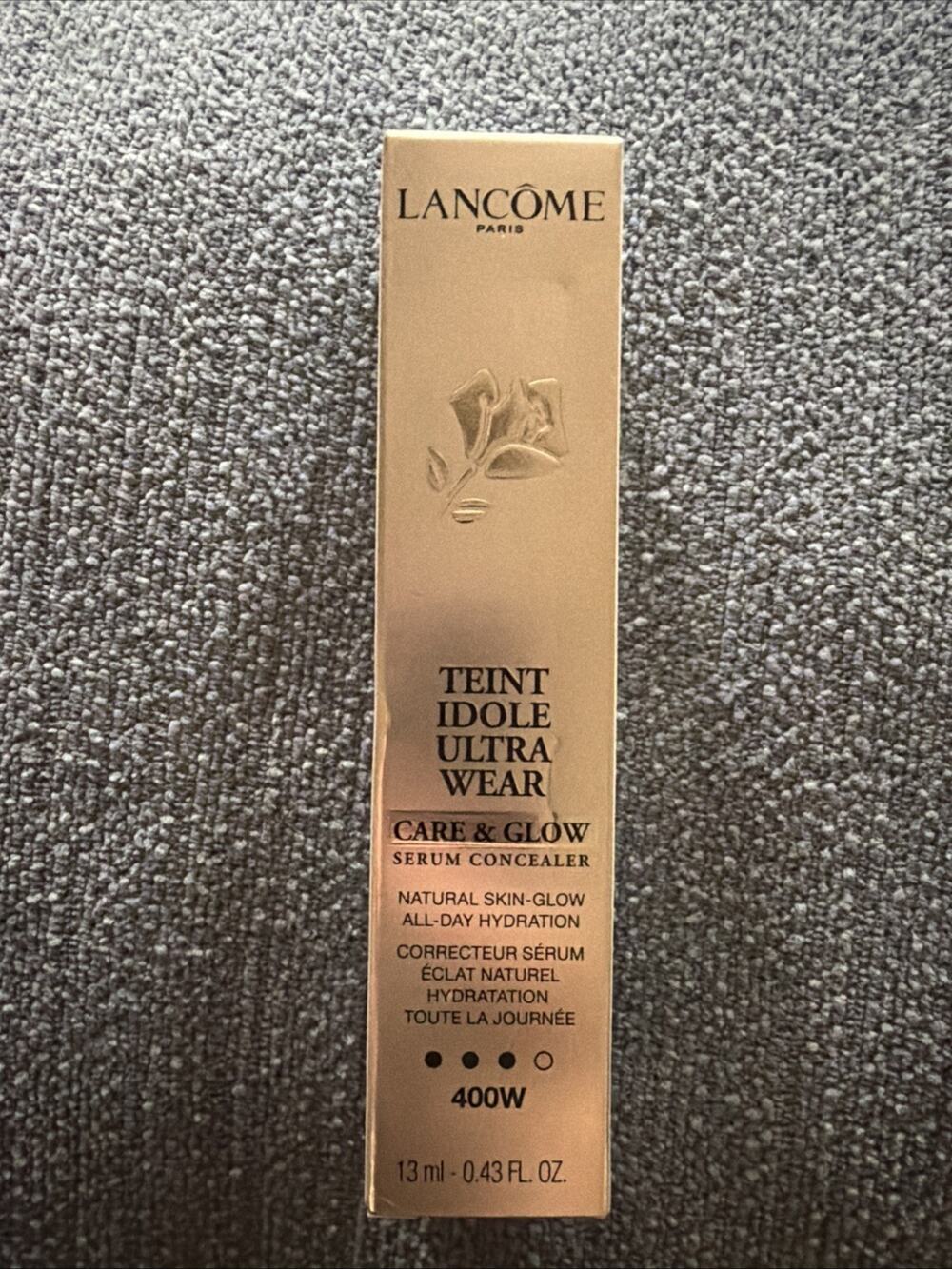 Lancome Teint Idole Ultra Wear Care & Glow Serum Concealer ~ 400W ~ 0.43oz ~ NIB